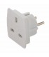 Adaptateur de voyage gb - ue 220 - 240 V