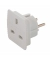 Adaptateur de voyage gb - ue 220 - 240 V