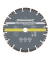 Disque diamant soudé au laser turbo 230 x 22,23 mm à bordure segmentée crénelée