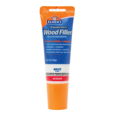 Pâte à bois carpenter's wood filler® 96 ml blanc