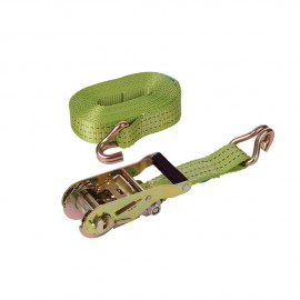 Sangle d'arrimage à crochet en j - 8 m x 50 mm Classé 1 700 kg, capacité 4 750 kg