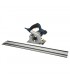 Scie circulaire plongeante compacte 110 mm avec kit rail de guidage GTS1500