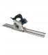 Scie circulaire plongeante compacte 110 mm avec kit rail de guidage GTS1500