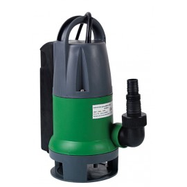 Pompe vide-cave eaux chargées 550w + flotteur intégré