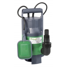 Pompe vide-cave eaux chargées 400w + interrupteur flotteur